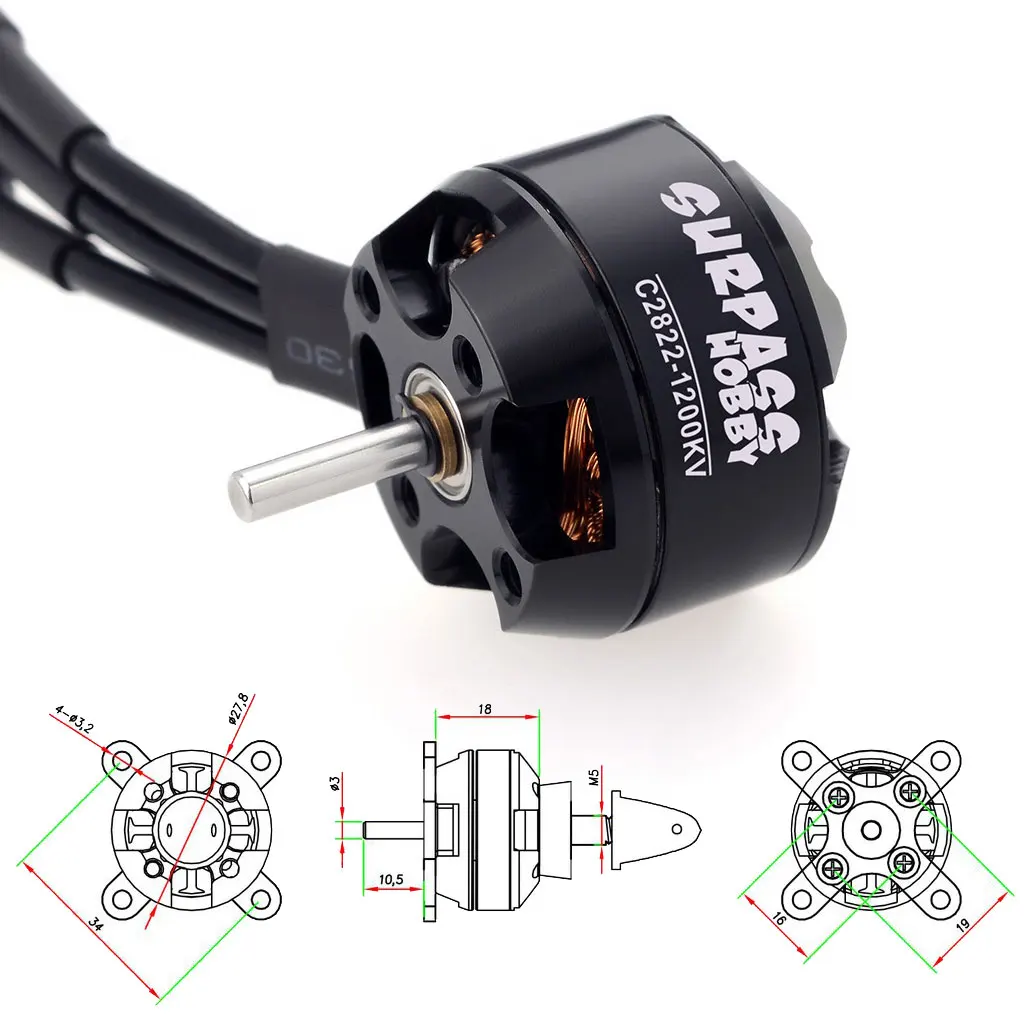SURPASS HOBBY 2822 2826 2830 2 - Brushless Motor Thrust Test Stand 리뷰 및 가격